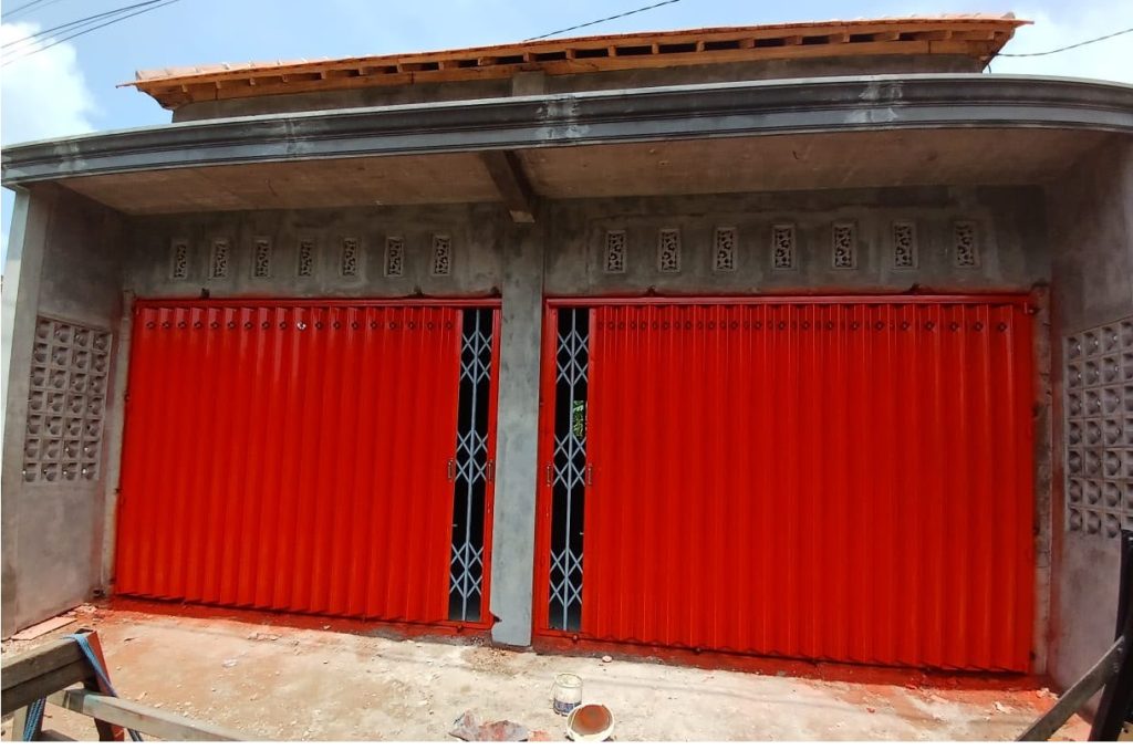 ukuran pintu harmonika